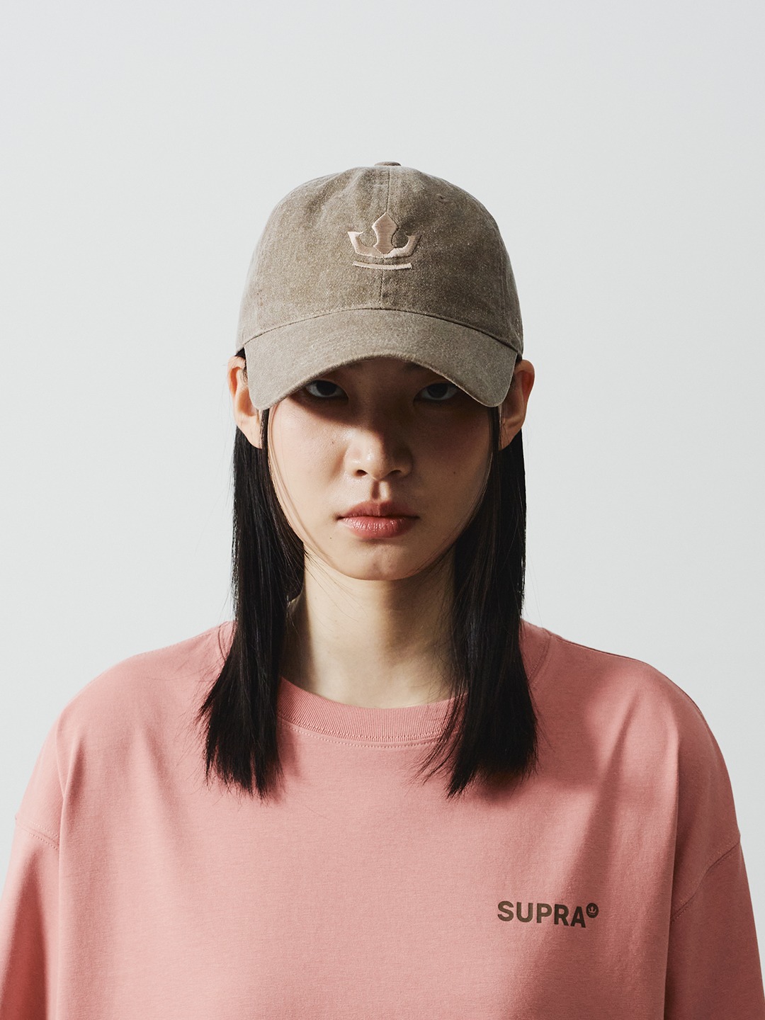 어센셜 언스트럭처 크라운 로고 볼캡